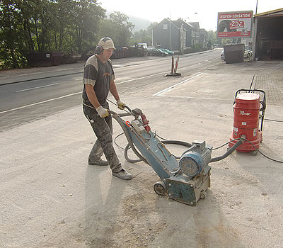 Fräsen mit von Arx Betonfräse